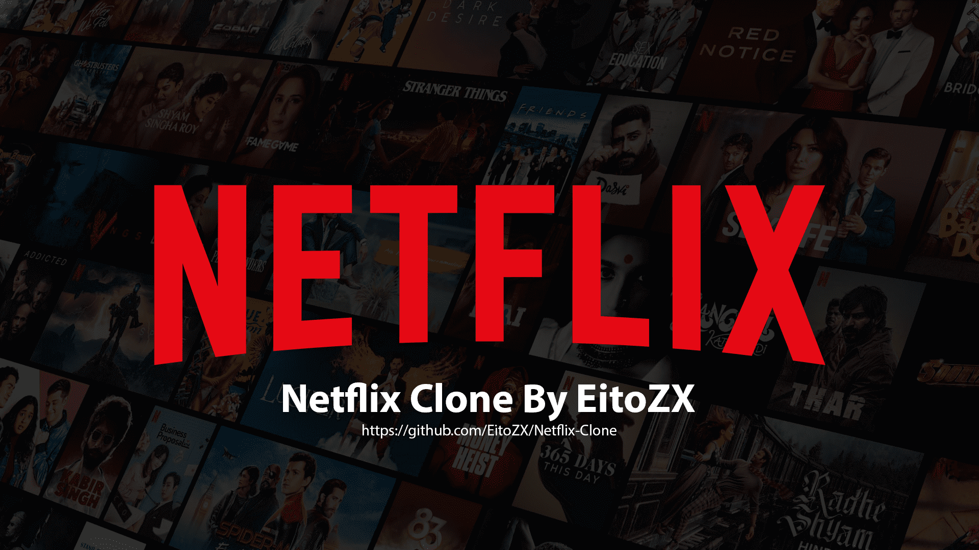An image of the Netflix: Clone project.